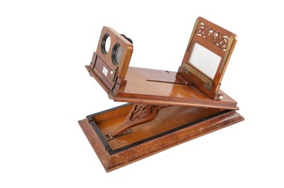 Lot 239 - A Negretti & Zambra Tabletop Stereoscope/Graphoscope