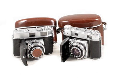 Lot 110 - Kodak Retina IIC and IIIc Rangefinder Cameras.
