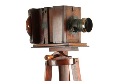 Lot 16 - A Wet Plate Sliding Box Studio Camera