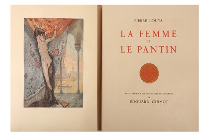 Lot 1043 - EDOUARD CHIMOT, PIERRE LOUYS (ILLS)