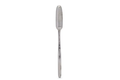 Lot 336 - A George I sterling silver marrow scoop London probably 1725 by William Soame
