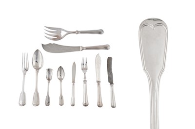 Lot 89 - An early 20th century German 800 standard silver table service of flatware / canteen, Bremen-Hemelingen circa 1920 by M. H. Wilkens & Söhne