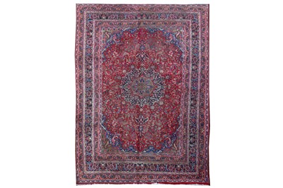 Lot 334 - A WEST PERSIAN CARPET