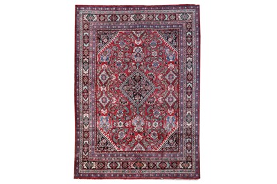 Lot 335 - A MAHAL CARPET, WEST PERSIA