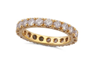 Lot 72 - A diamond eternity ring