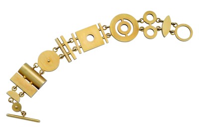 Lot 6 - Wendy Ramshaw | A gold bracelet, 2008