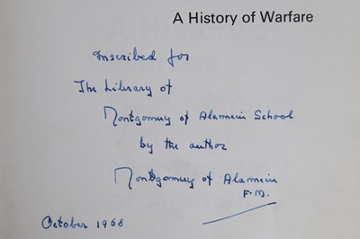 Lot 1254 - Montgomery of Alamein (Bernard Law, Viscount of)