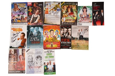 Lot 44 - Signed Theatre, Pantomime, and Concert Programmes