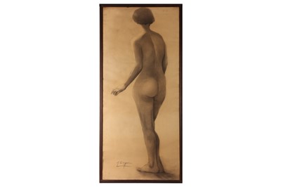 Lot 1666 - Belgian School.- Dongrie (A.) Nue de dos, c.1900.