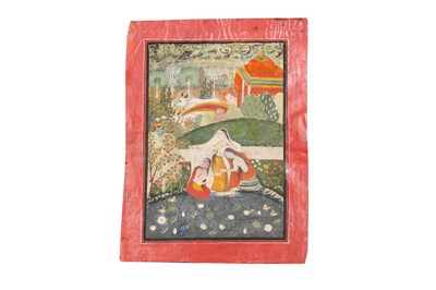 Lot 15 - A GROUP OF FOUR INDIAN PAINTINGS OF VAISHNAVA CONTENT