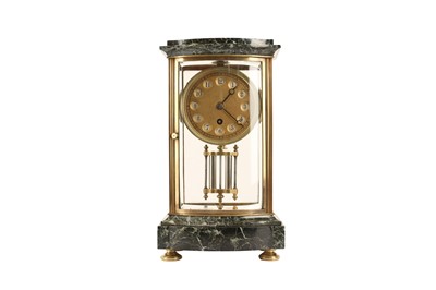 Lot 321 - A RARE LATE 19TH / EARLY 20TH CENTURY FRENCH AUTOMATON CLOCK WITH ALTERNATING DIALS