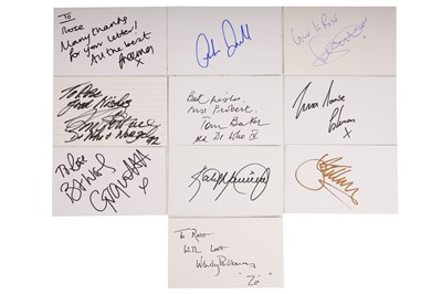Lot 36 - Dr Who Autographs