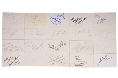 Lot 15 - Australian and New Zealand Celebrities