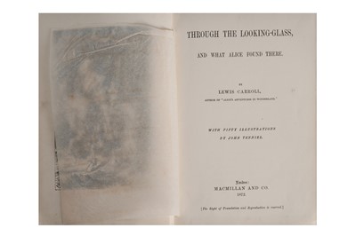Lot 1509 - [Dodgson (Charles Lutwig)] Carroll (Lewis) Through the looking Glass