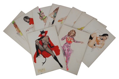 Lot 1075 - RONALD COBB (AMERICAN-AUSTRALIAN 1937-2020) CARTOONIST/DESIGNER