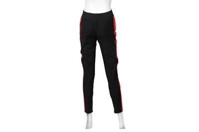 Lot 421 - Stella McCartney Black Side Stripe Cigarette Trouser - Size 44