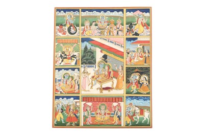 Lot 22 - THE DASHAVATARA OF LORD VISHNU