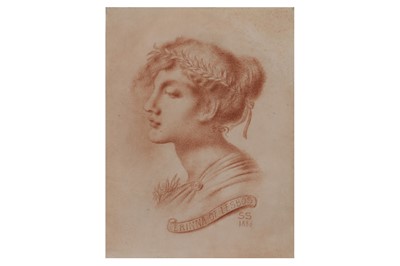 Lot 60 - SIMEON SOLOMON (BRITISH 1840-1905)