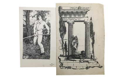 Lot 1670 - Bookplates.- Philip Tilden