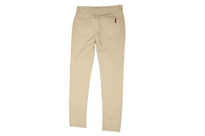 Lot 666 - Two Pairs Beige Loro Piana Jeans - Size 40