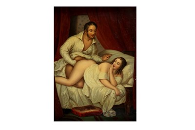 Lot 1006 - PAINTING ON PAPIER-MACHE'