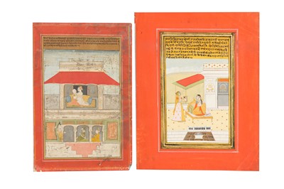 Lot 105 - FOUR ILLUSTRATIONS TO FOUR RAGAMALA SERIES
