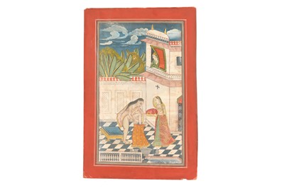 Lot 106 - A LADY GETTING DRESSED