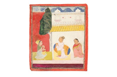 Lot 113 - AN ILLUSTRATION TO A RAGAMALA SERIES: THE KEDAR RAGINI