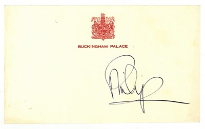 Lot 1338 - Prince Philip, Duke of Edinburgh
