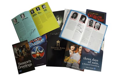 Lot 528 - Autograph Collection.- Theatre Programmes