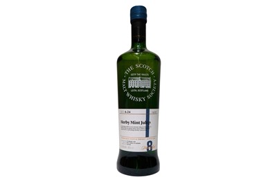 Lot 671 - 4 bottles of Speyside single Malt bottled by SMWS