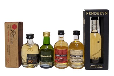 Lot 695 - 6 Miniatures Single Malt Whisky