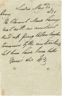 Lot 1287 - Wellington (Arthur Wellesley, Duke of)
