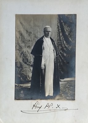 Lot 1263 - Pius X, Pope
