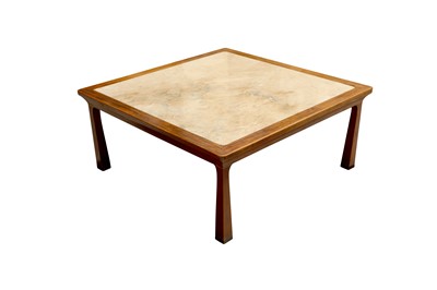 Lot 467 - A SOUTH EAST ASIAN SQUARE HARDWOOD LOW TABLE, 20TH CENTURY