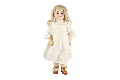 Lot 130 - DOLLS: A GERMAN KESTNER XII BISQUE HEAD DOLL, CIRCA 1890