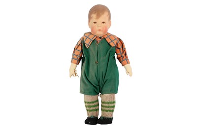 Lot 131 - DOLLS: A GERMAN KATHE KRUSE DOLL/EARLY 'UNIQUE ART-DOLLS', CIRCA 1922