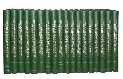 Lot 1540 - Bibliography.- Manuel de l'amateur de reliures armoriées françaises