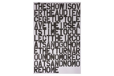 Lot 663 - CHRISTOPHER WOOL (AMERICAN B. 1955)