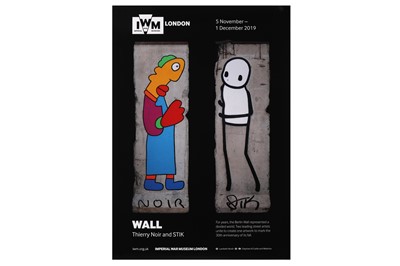 Lot 612 - THIERRY NOIR (FRENCH B. 1958) & STIK (BRITISH B. 1979)