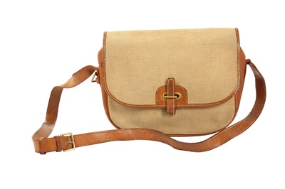 Lot 672 - Hermes Beige Balle de Golf Crossbody Bag