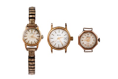Lot 806 - LADIES WRISTWATCHES.