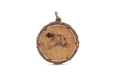 Lot 643 - A GOLD MEDALLION, BY HANS GEORG MAUTNER