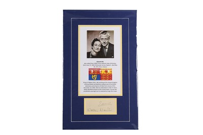 Lot 1302 - Edward & Wallis, Duke and Duchess of Windsor