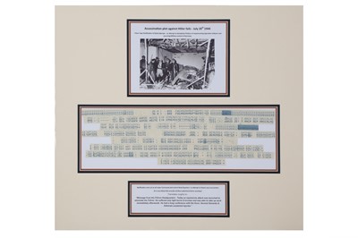 Lot 1294 - WW2.- Operation Valkyrie