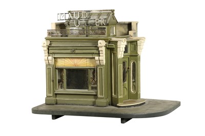 Lot 207 - MODELS: A SCRATCH BUILT MODEL OF A FLORIST’S SHOP, 20TH CENTURY