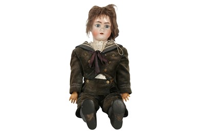 Lot 159 - DOLLS: A JUTTA BISQUE HEAD DOLL