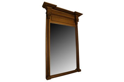 Lot 88 - A REGENCY GILT FRAMED PIER MIRROR, CIRCA 1830S