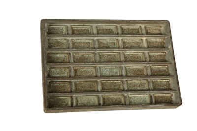 Lot 252 - KITCHENALIA: A CHOCOLATE MOULD