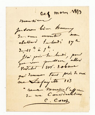 Lot 1002 - Corot (Jean-Baptiste-Camille)